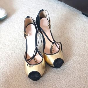 Andrea heels open toe